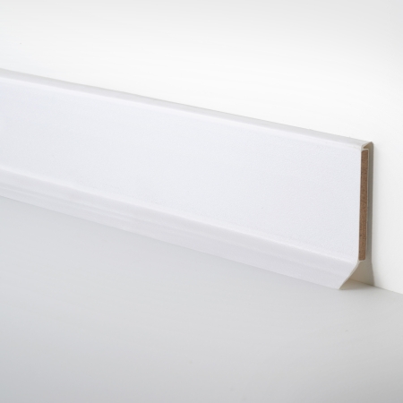 Kernsockelleiste 60x15 mm Schneeweiß 1005
